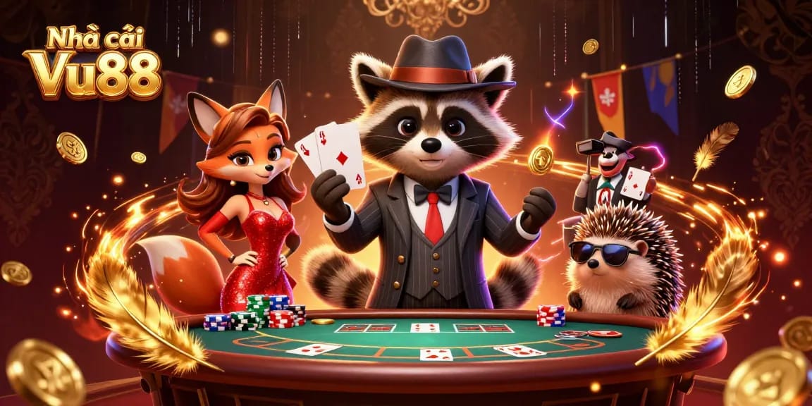 Engage with Nhà cái Vu88 and unleash thrilling card games and vibrant stakes.