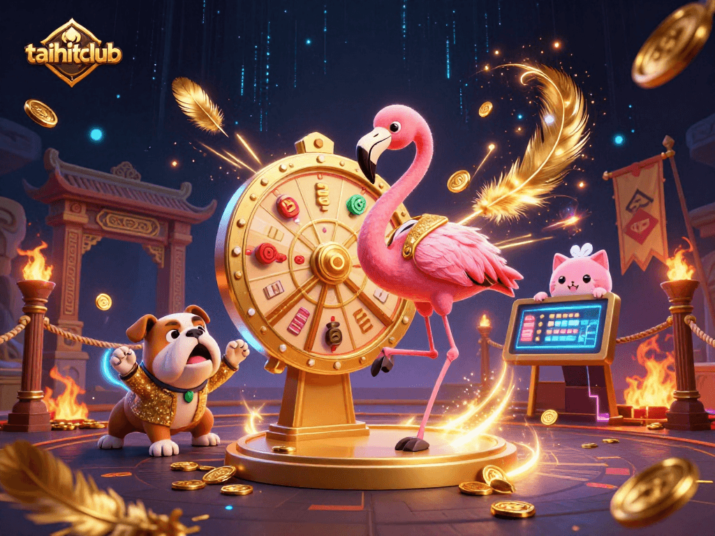 Engage in thrilling gameplay at taihitclub with vibrant characters and casino elements.
