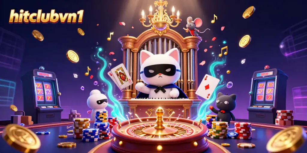 Experience hitclubvn1's vibrant casino adventure with enchanting characters and dynamic game elements.