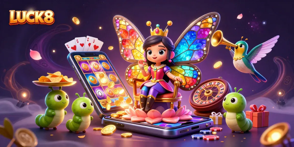 LUCK8 engages players in vivid casino experiences with rich 3D illustrations and dynamic gaming elements.