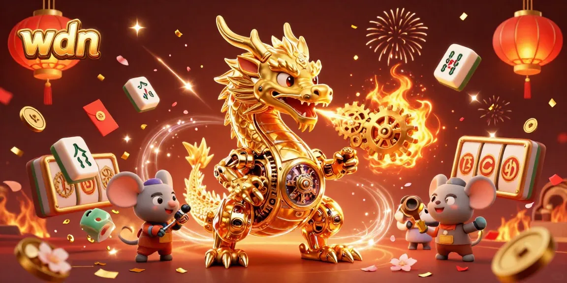 Engage with the exciting world of wdn as golden gears and symbols of fortune visually illustrate the gaming experience.
