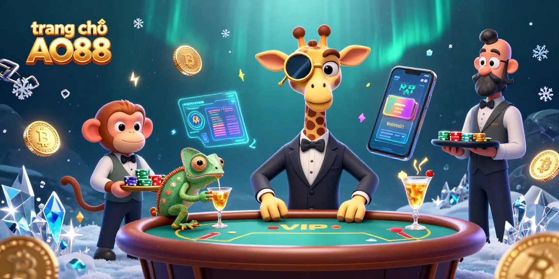 Play exciting games at trang chủ AO88 while enjoying the vibrant casino atmosphere with giraffe high-roller.