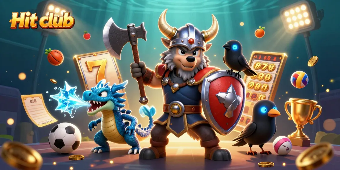 Hit club players enjoy vibrant 3D casino slots with golden jackpots and dynamic gaming action.