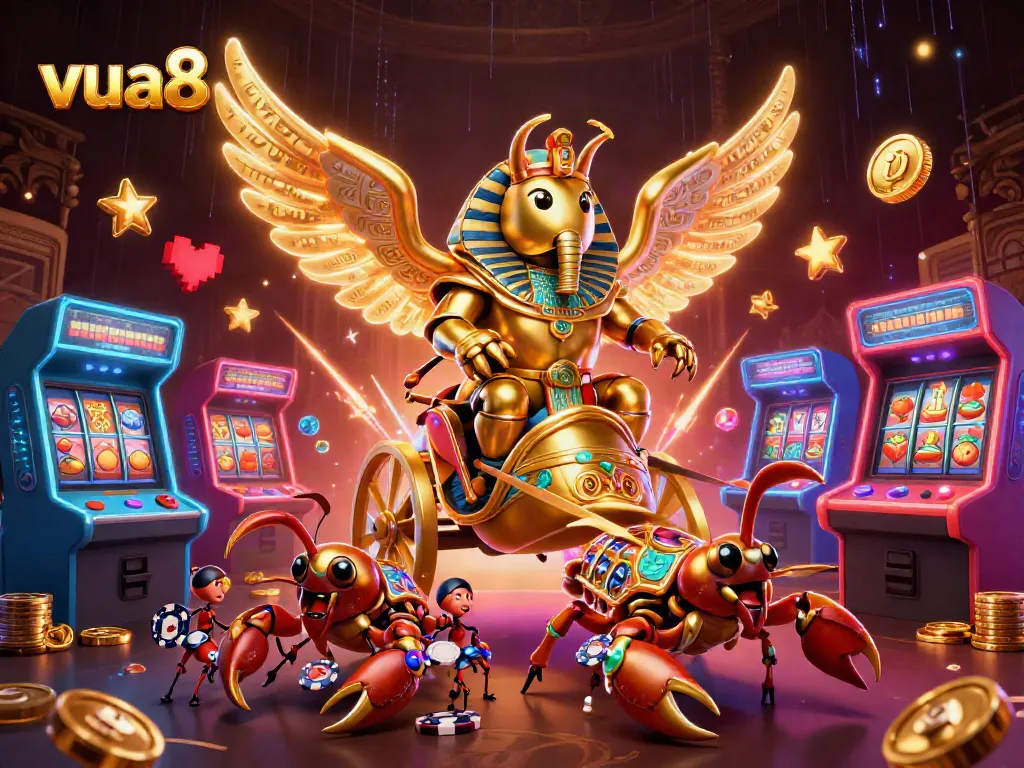 Engage in epic gaming adventures at VUA88 with vibrant action and colorful, immersive scenes.