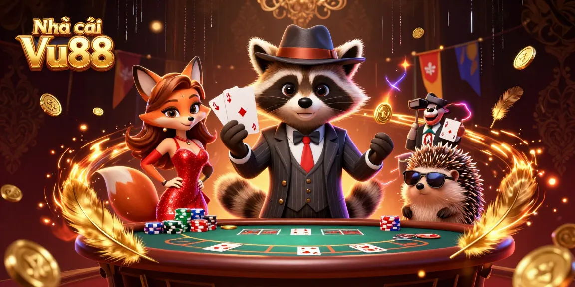 Engage with Nhà cái Vu88 and unleash thrilling card games and vibrant stakes.