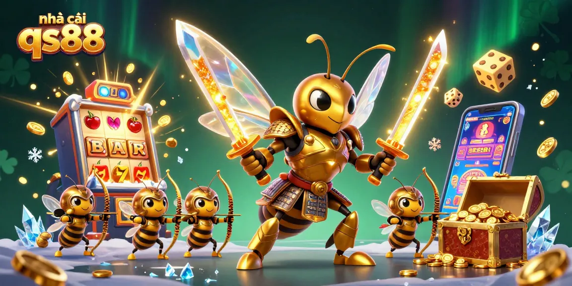 Engage with thrilling games at nhà cái qs88 amidst vibrant casino elements.
