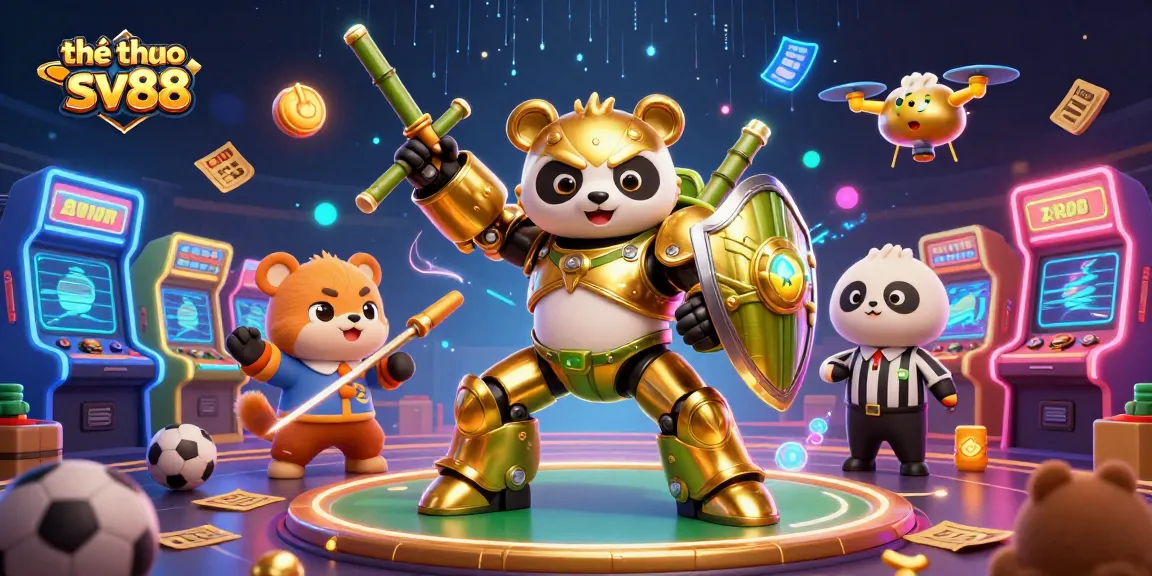 Experience thrilling sports betting action at thể thao sv88 with dynamic gambling visuals, lively characters, and exciting game elements.